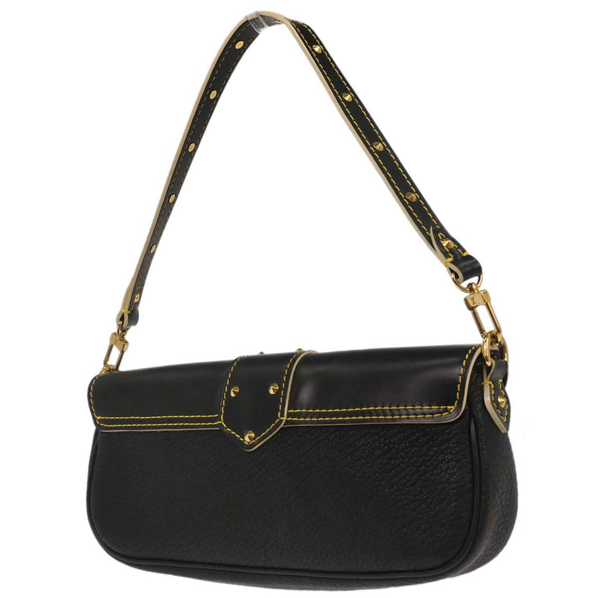 Louis Vuitton 2007 Black Suhali Precieux Handbag M91776