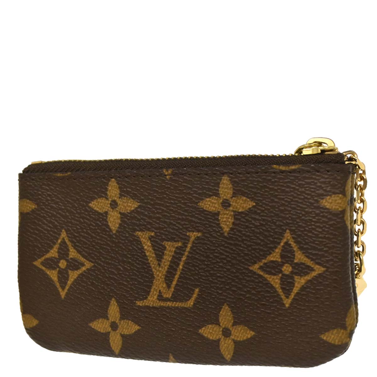 Louis Vuitton Monogram Pochette Cles Coin Purse M62650
