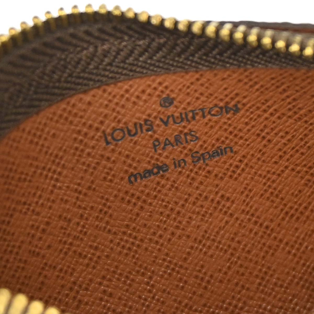 Louis Vuitton Monogram Pochette Cles Coin Purse M62650