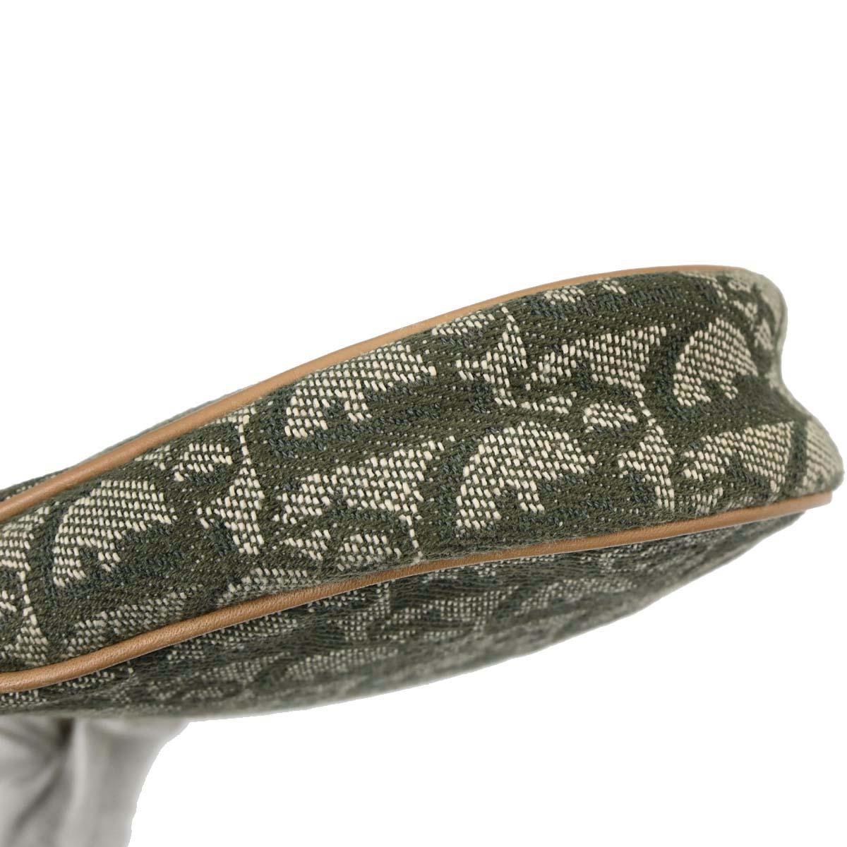 Christian Dior Green Trotter Saddle Handbag