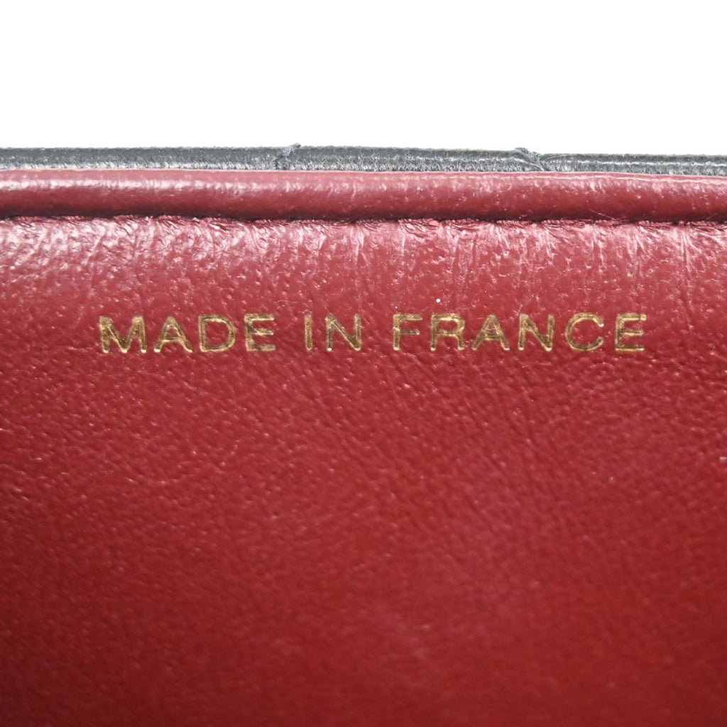Chanel 1996-1997 Black Lambskin Shoulder Bag