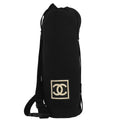 Chanel 2003-2004 Black Nylon Sport Line Bottle Holder Shoulder Bag