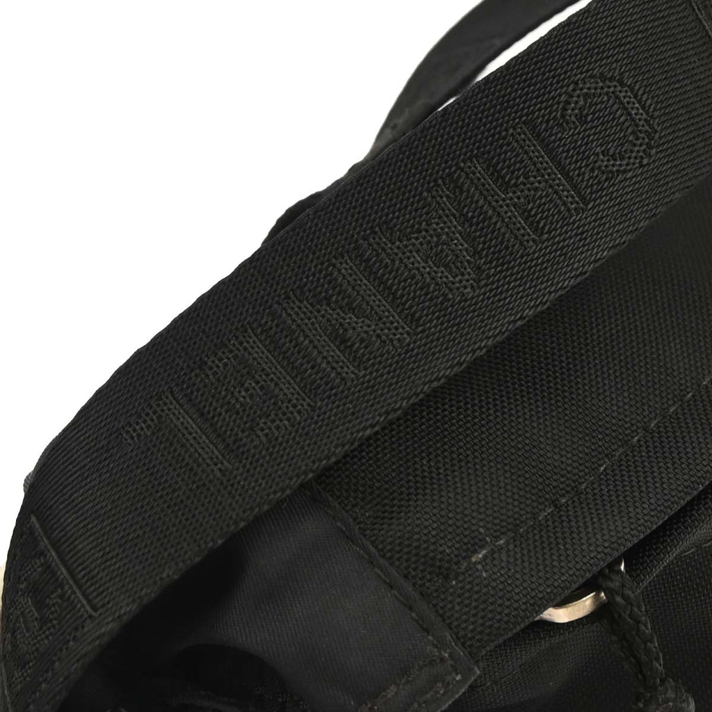 Chanel 2003-2004 Black Nylon Sport Line Bottle Holder Shoulder Bag