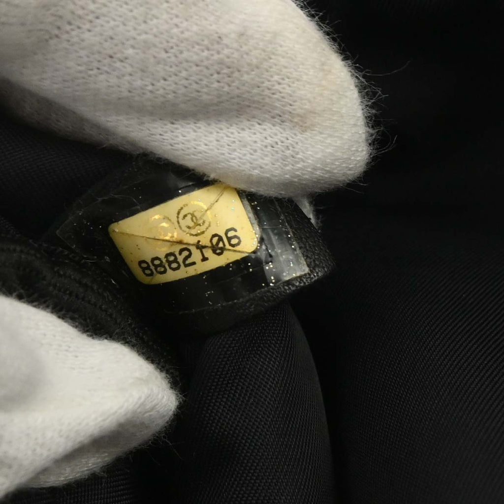 Chanel 2003-2004 Black Nylon Sport Line Bottle Holder Shoulder Bag