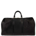 Louis Vuitton 2001 Black Epi Keepall 50 Travel Handbag M42962