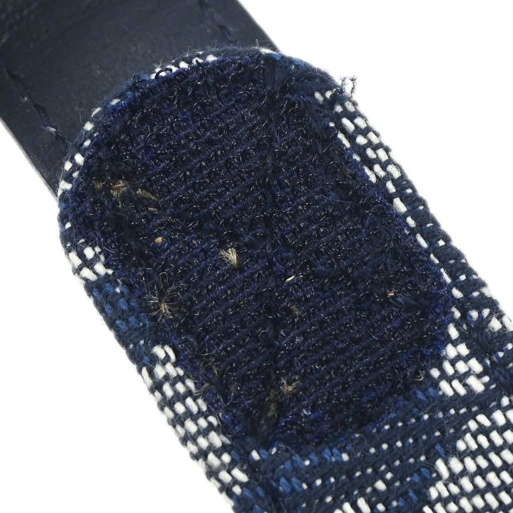 Christian Dior Trotter Belt Navy #85 Small Good