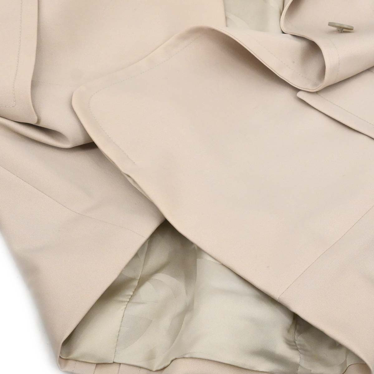 Gucci 2004 Setup Suit Jacket Skirt Light Beige #40