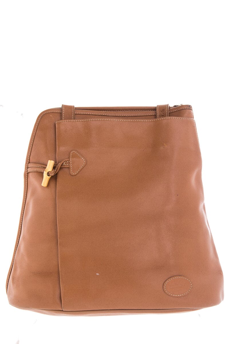 Longchamp Vintage Caramel Shoulder Bag