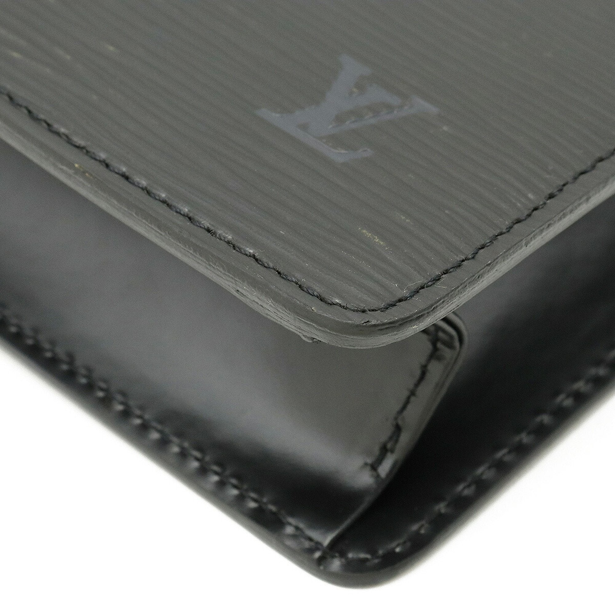 Louis Vuitton Pochette  Leather Clutch Bag