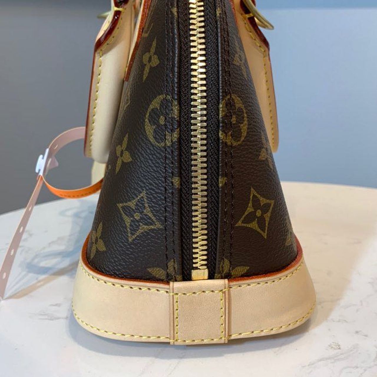 Louis Vuitton Alma BB Monogram Canvas Beige For Women,  Shoulder And Crossbody Bags 9.2in/23.5cm Louis Vuitton M53152