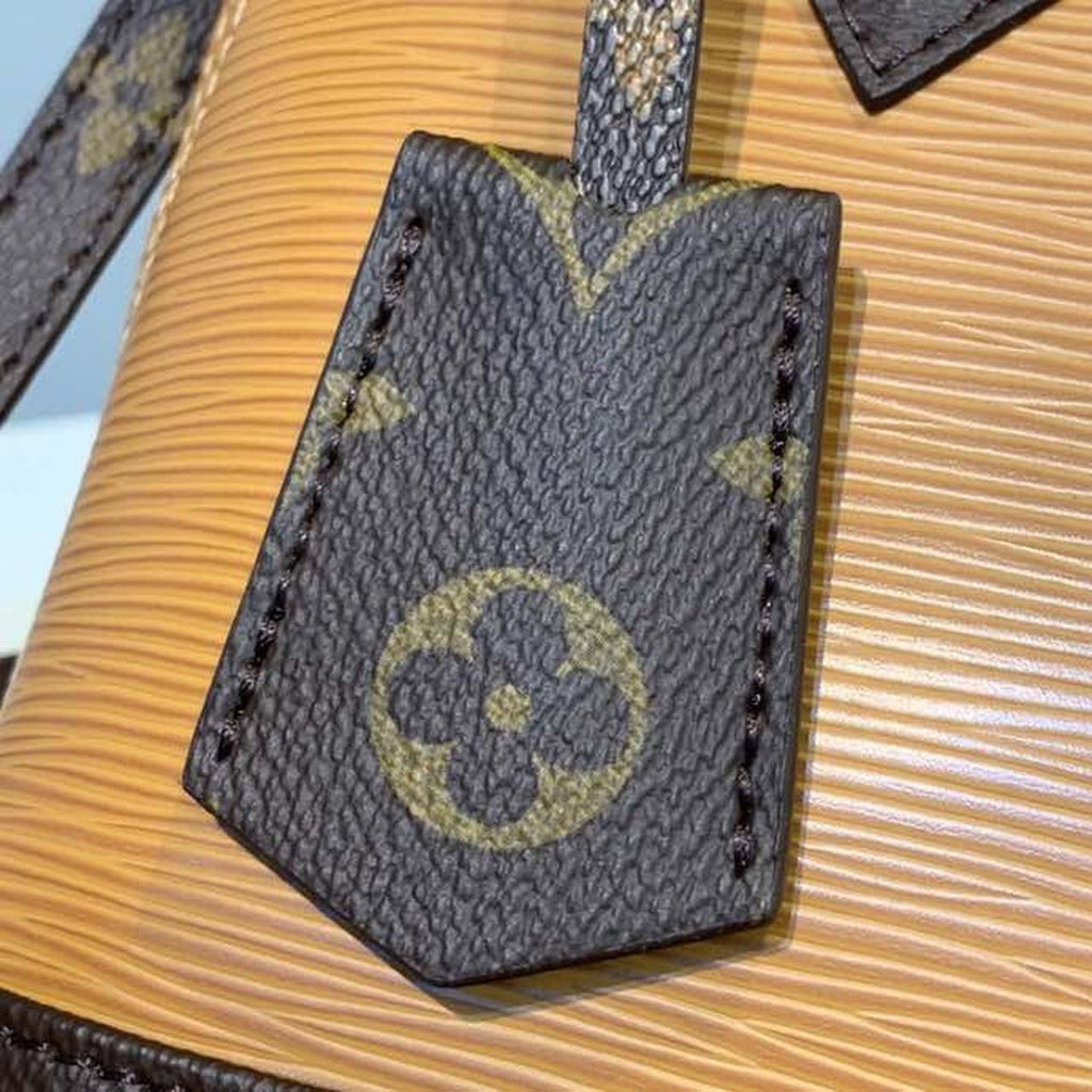 Louis Vuitton Alma Epi/Monogram Canvas Caramel For Women, WomenÃƒÂ¢Ã¢â€šÂ¬Ã¢â€žÂ¢s Handbags, Shoulder And Crossbody Bags 9.8in/25cm Louis Vuitton
