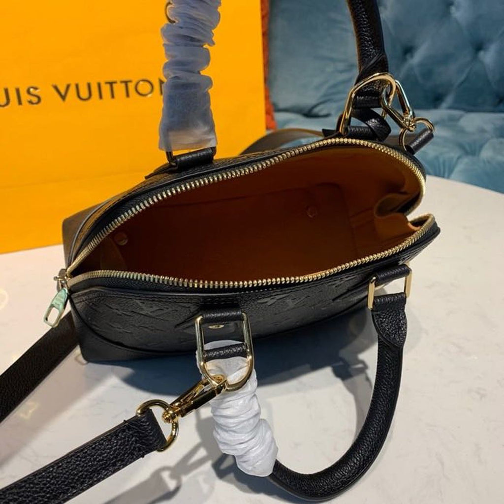 Louis Vuitton Neo Alma Monogram Empreinte Canvas Black For Women,  Shoulder And Crossbody Bags 9.8in/25cm Louis Vuitton M44829