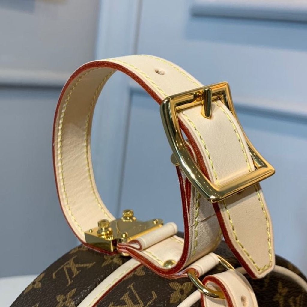 Louis Vuitton Petite Boite Chapeau Monogram Canvas For Women,  Shoulder And Crossbody Bags 6.9in/17.5cm Louis Vuitton M43514