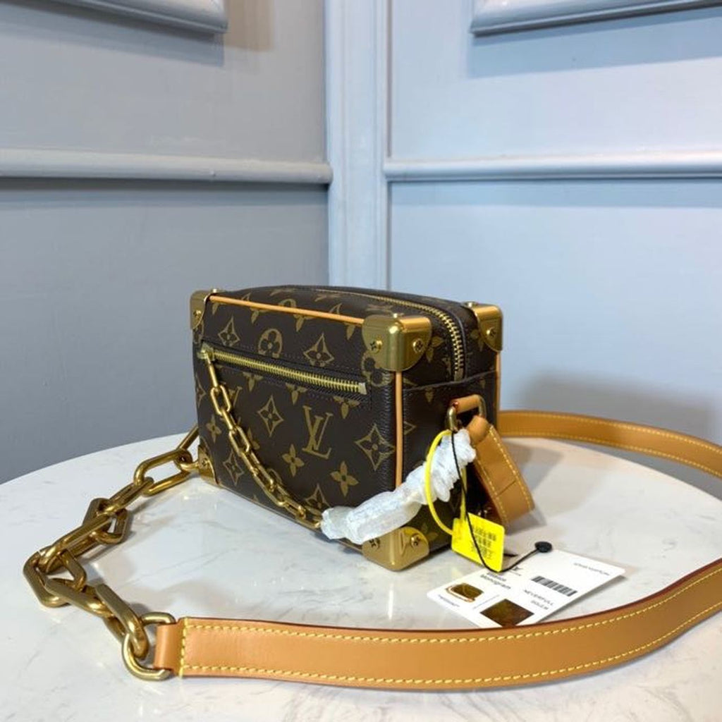 Louis Vuitton Mini Soft Trunk Monogram Canvas For Women, WoBags, Shoulder And Crossbody Bags 7.2in/18.5cm Louis Vuitton M68906