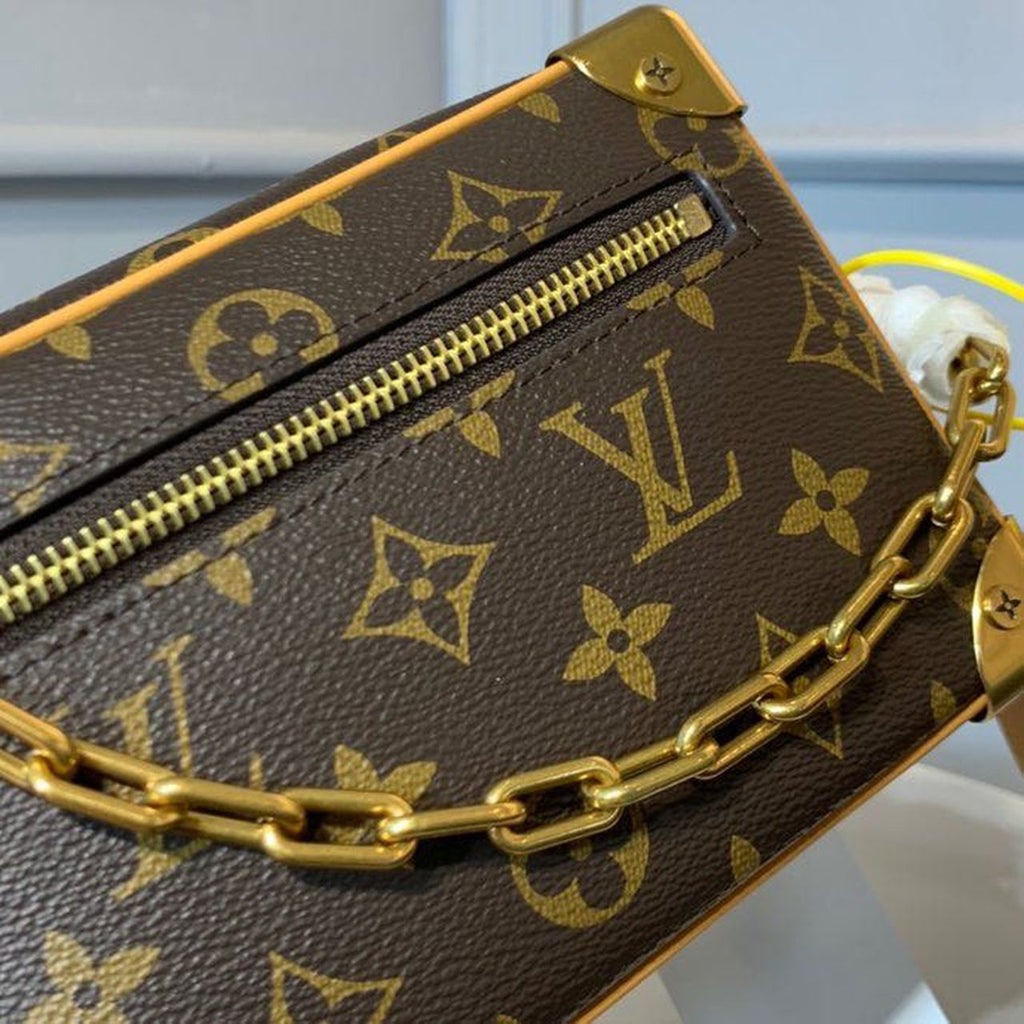 Louis Vuitton Mini Soft Trunk Monogram Canvas For Women, WoBags, Shoulder And Crossbody Bags 7.2in/18.5cm Louis Vuitton M68906