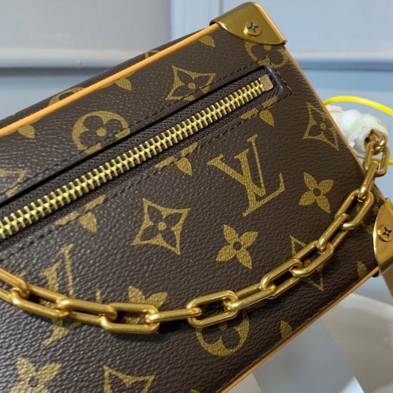 Louis Vuitton Mini Soft Trunk Monogram Canvas For Women, WoBags, Shoulder And Crossbody Bags 7.2in/18.5cm Louis Vuitton M68906