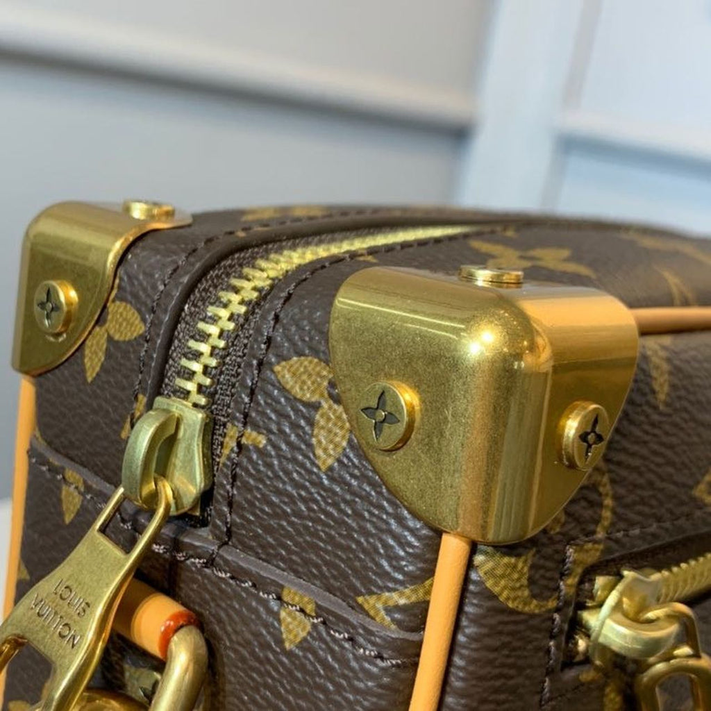 Louis Vuitton Mini Soft Trunk Monogram Canvas For Women, WoBags, Shoulder And Crossbody Bags 7.2in/18.5cm Louis Vuitton M68906