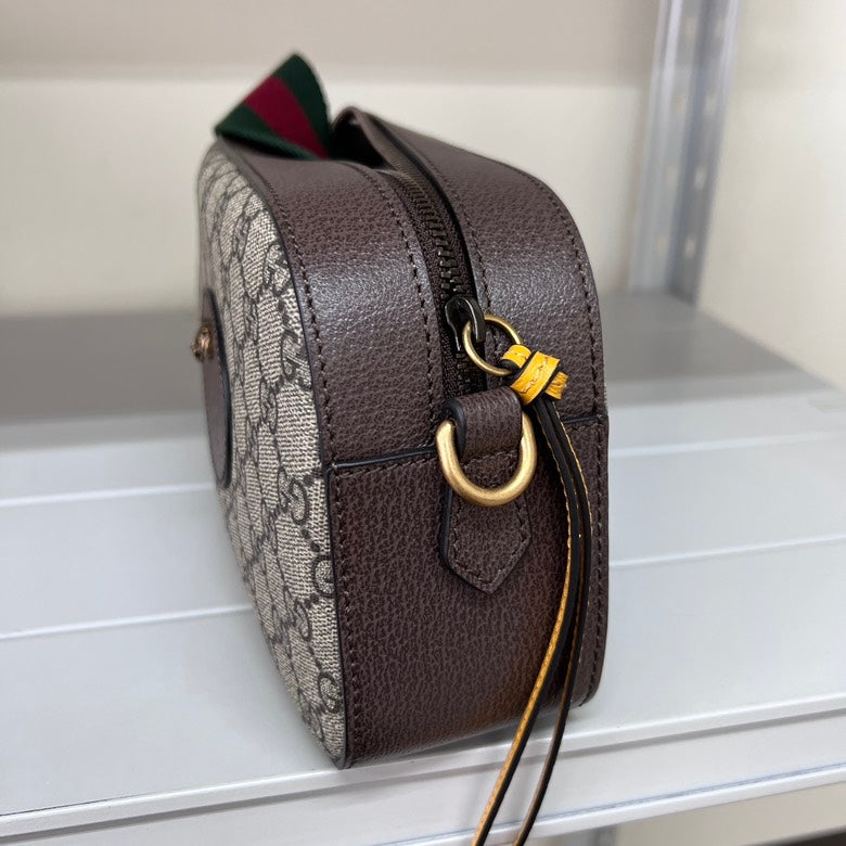 Gucci Gucci Supreme Neo Vintage Messenger Crossbody Bag,Beige