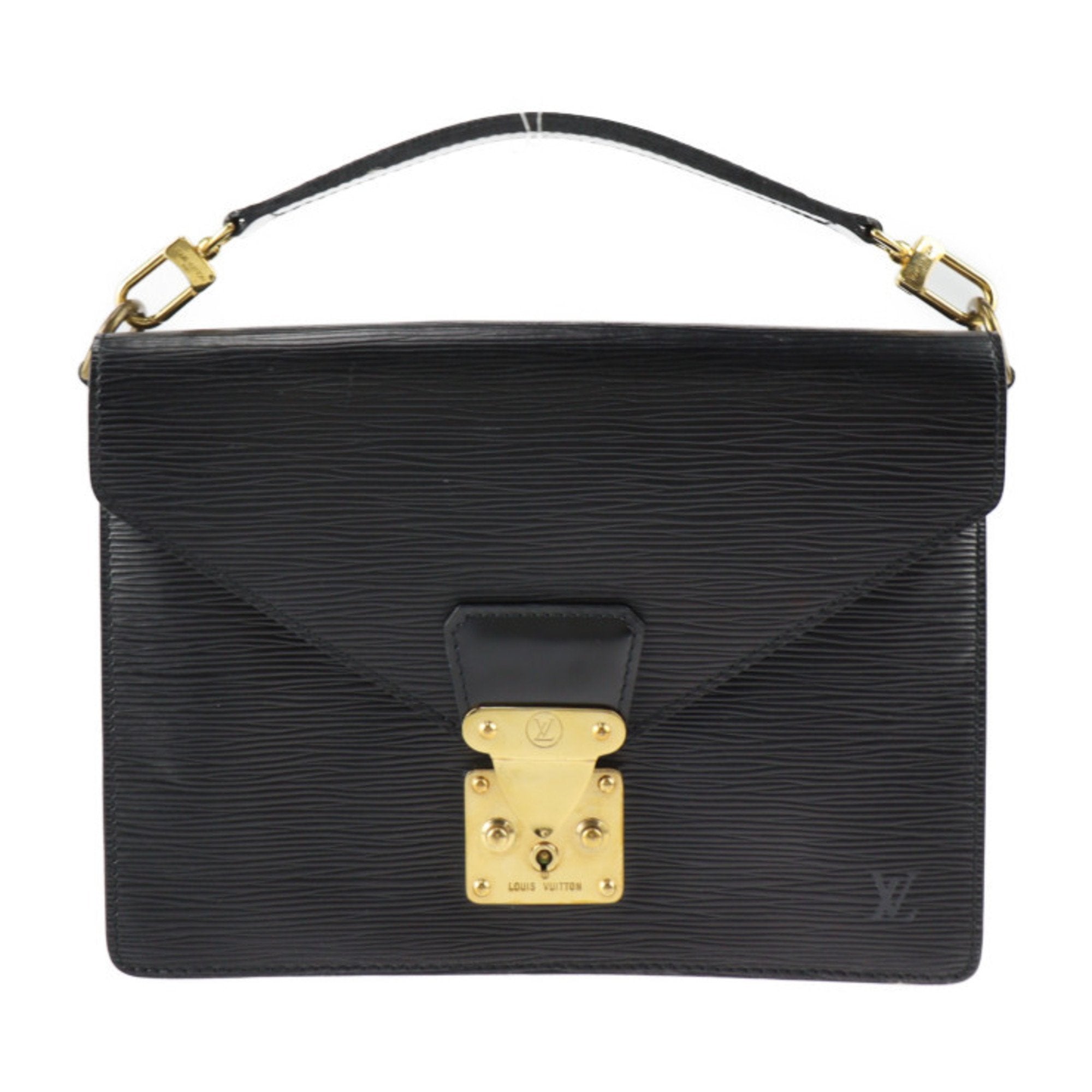 Louis Vuitton Sellier  Leather Clutch Bag