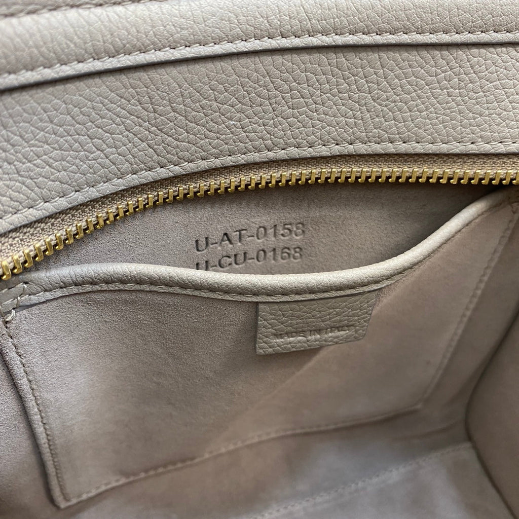 Top Quality Nano LuGucciage Bag In Drummed Light Brown For WomLB 8in/20cm 189243DRU.03UN