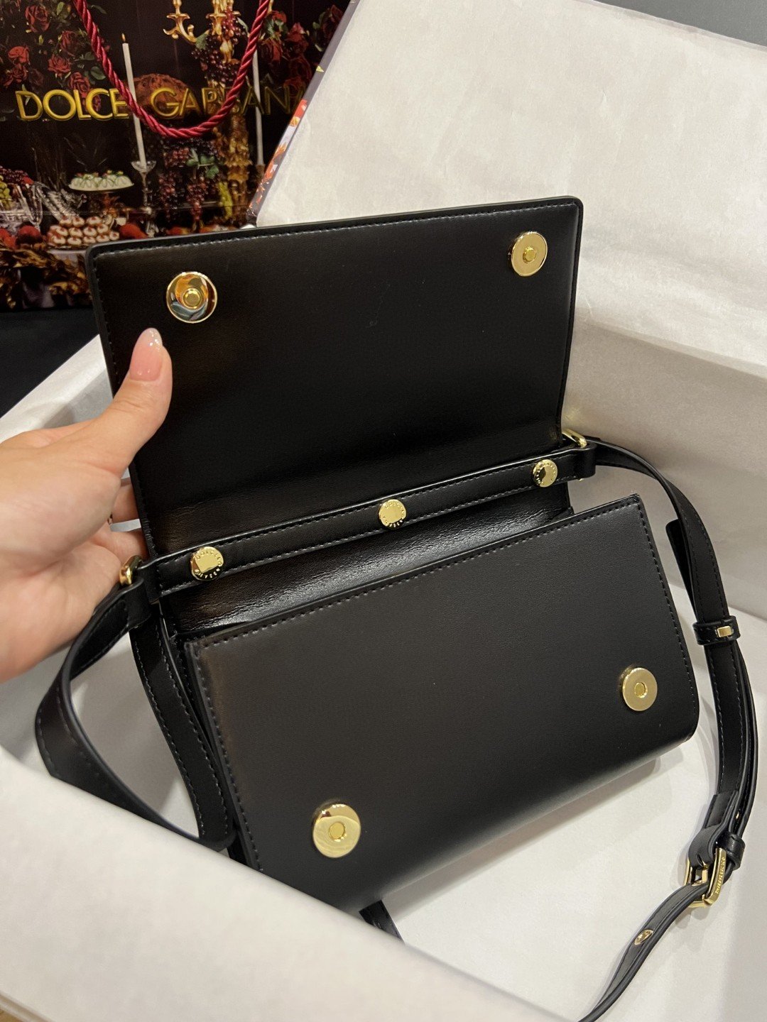 DG 3.5 Clutch Black For Women 8.3in/21cm DG Burberry7082AW57680999