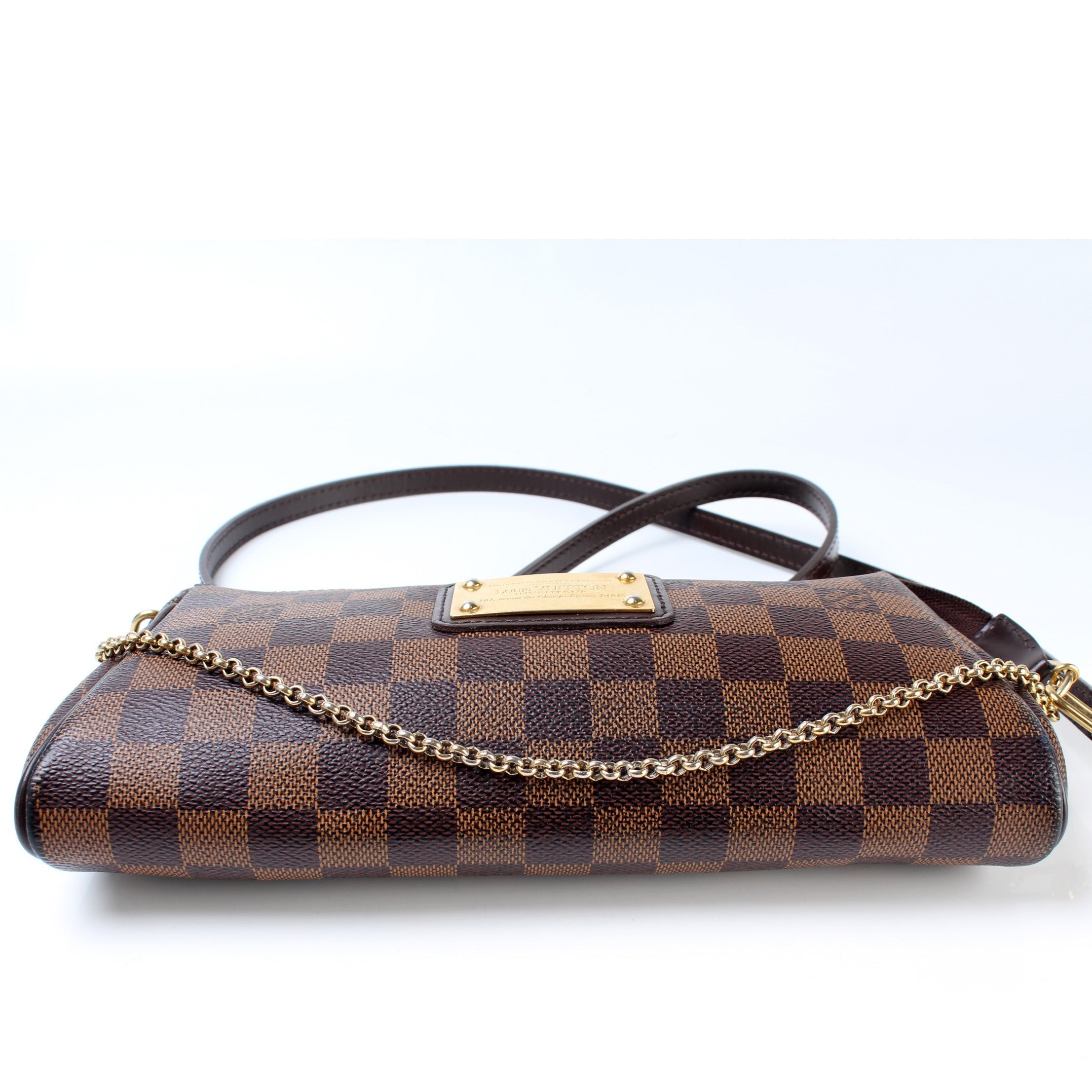 Eva Clutch Damier Ebene