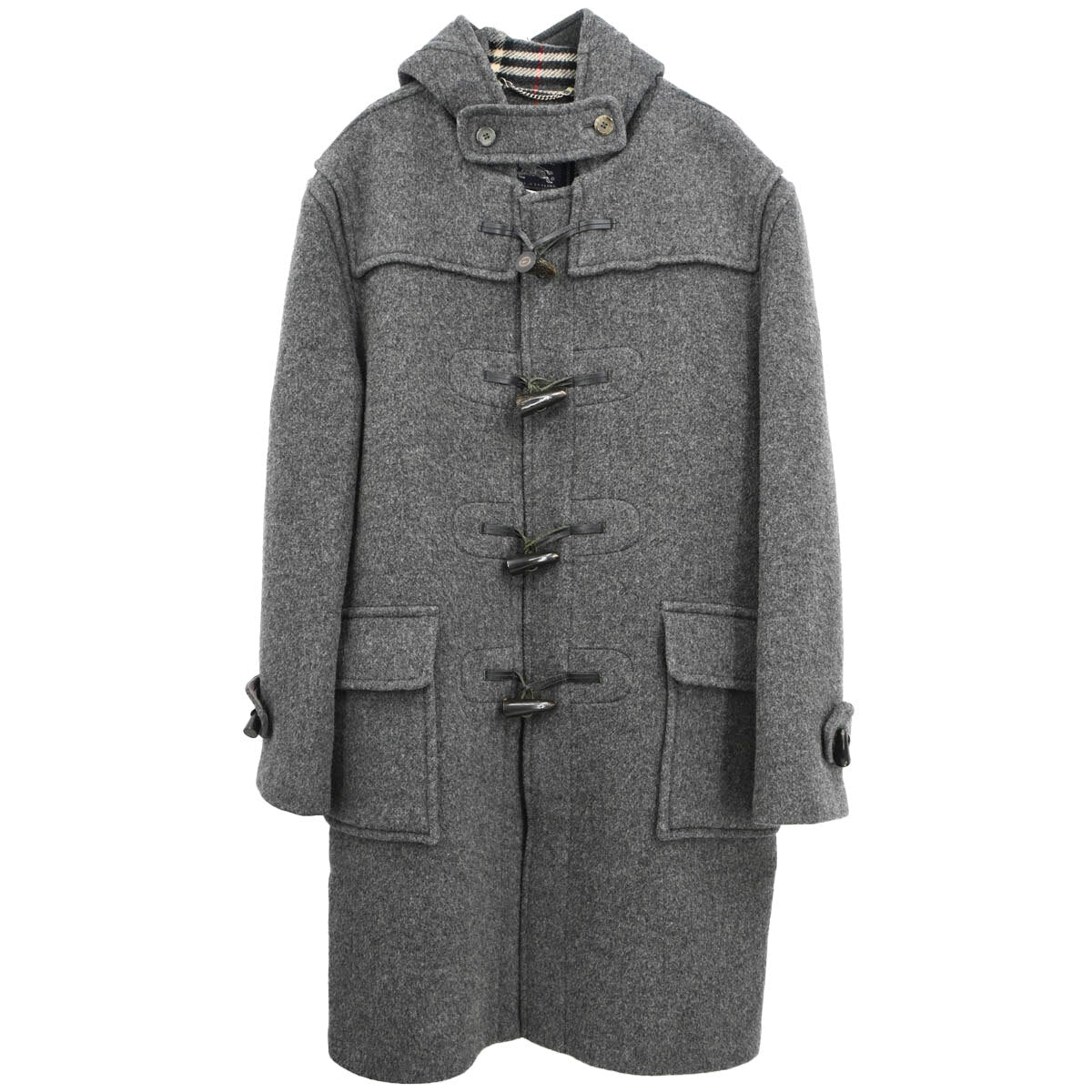 Burberrys Duffel Coat Gray #48