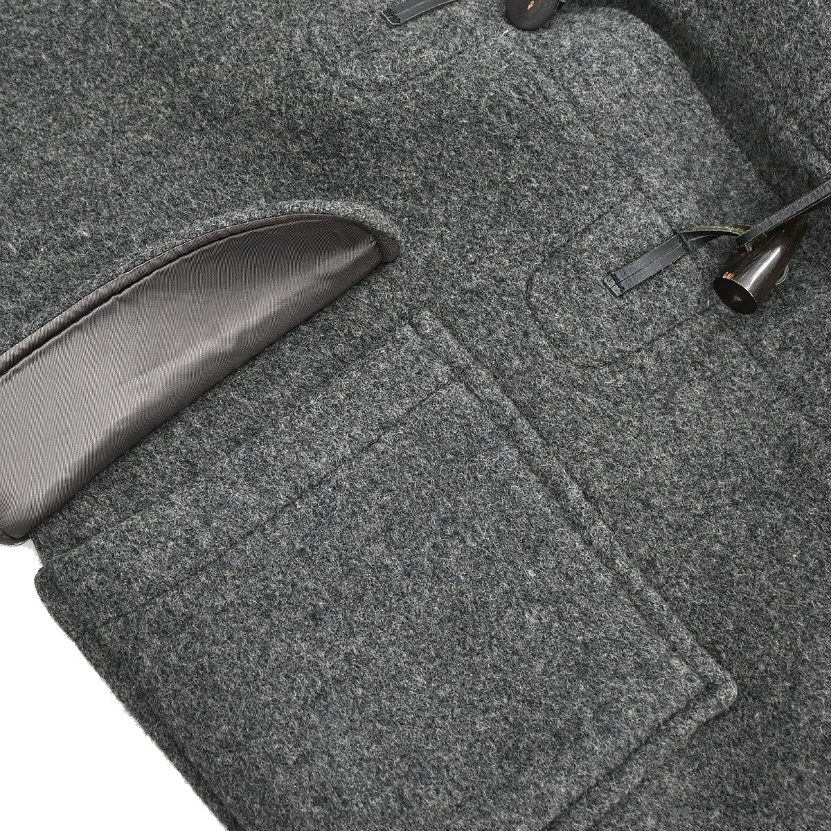 Burberrys Duffel Coat Gray #48
