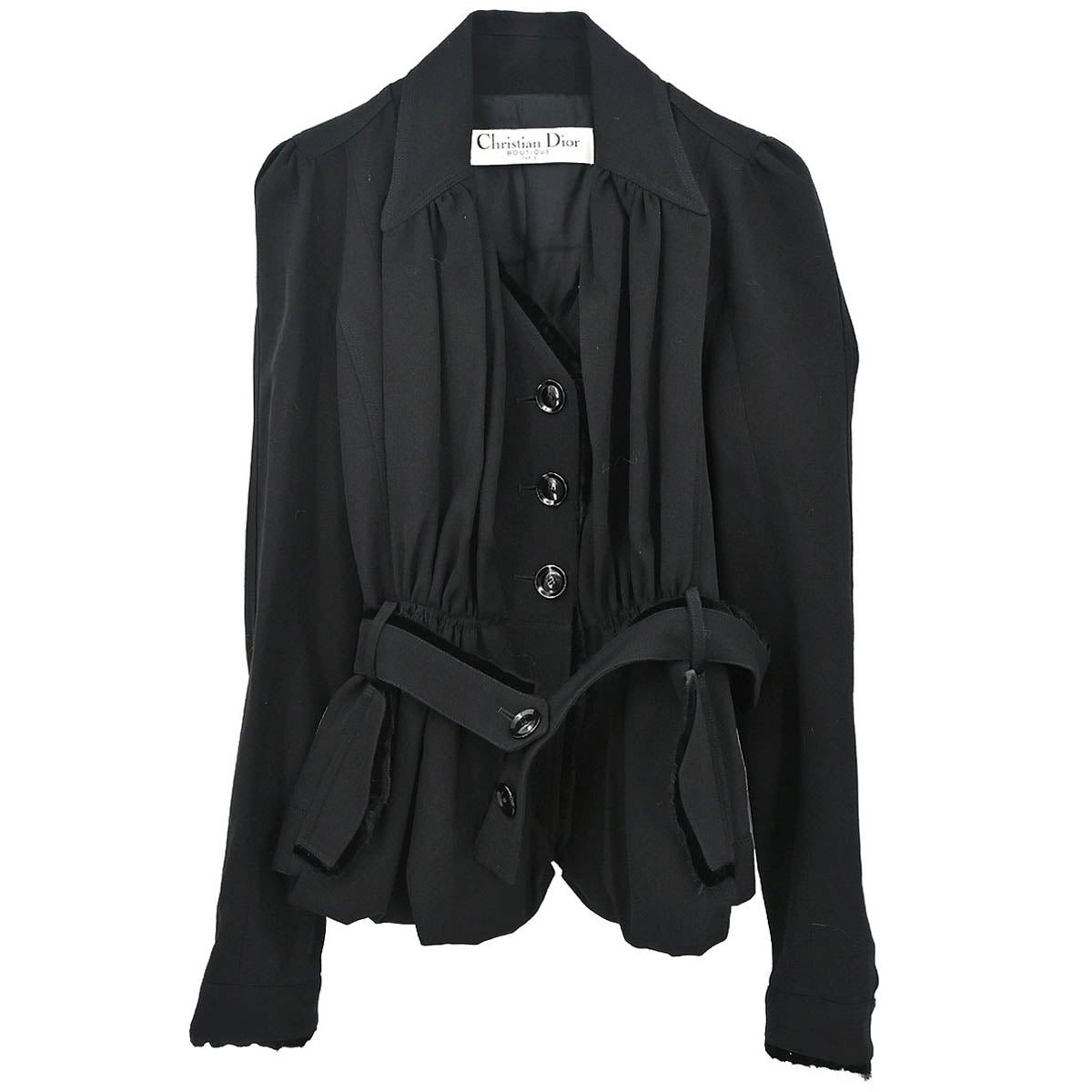 Christian Dior 2005 Single Breasted Jacket Black #38
