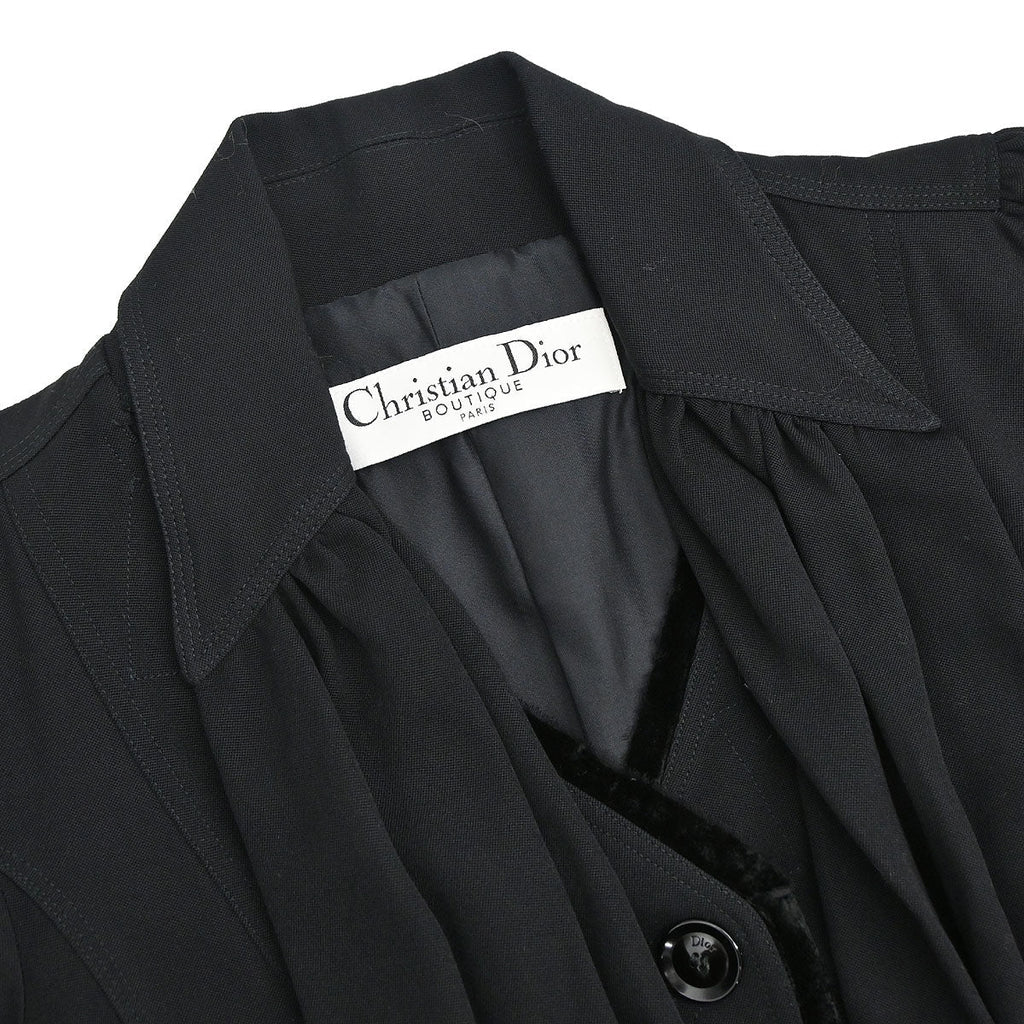 Christian Dior 2005 Single Breasted Jacket Black #38