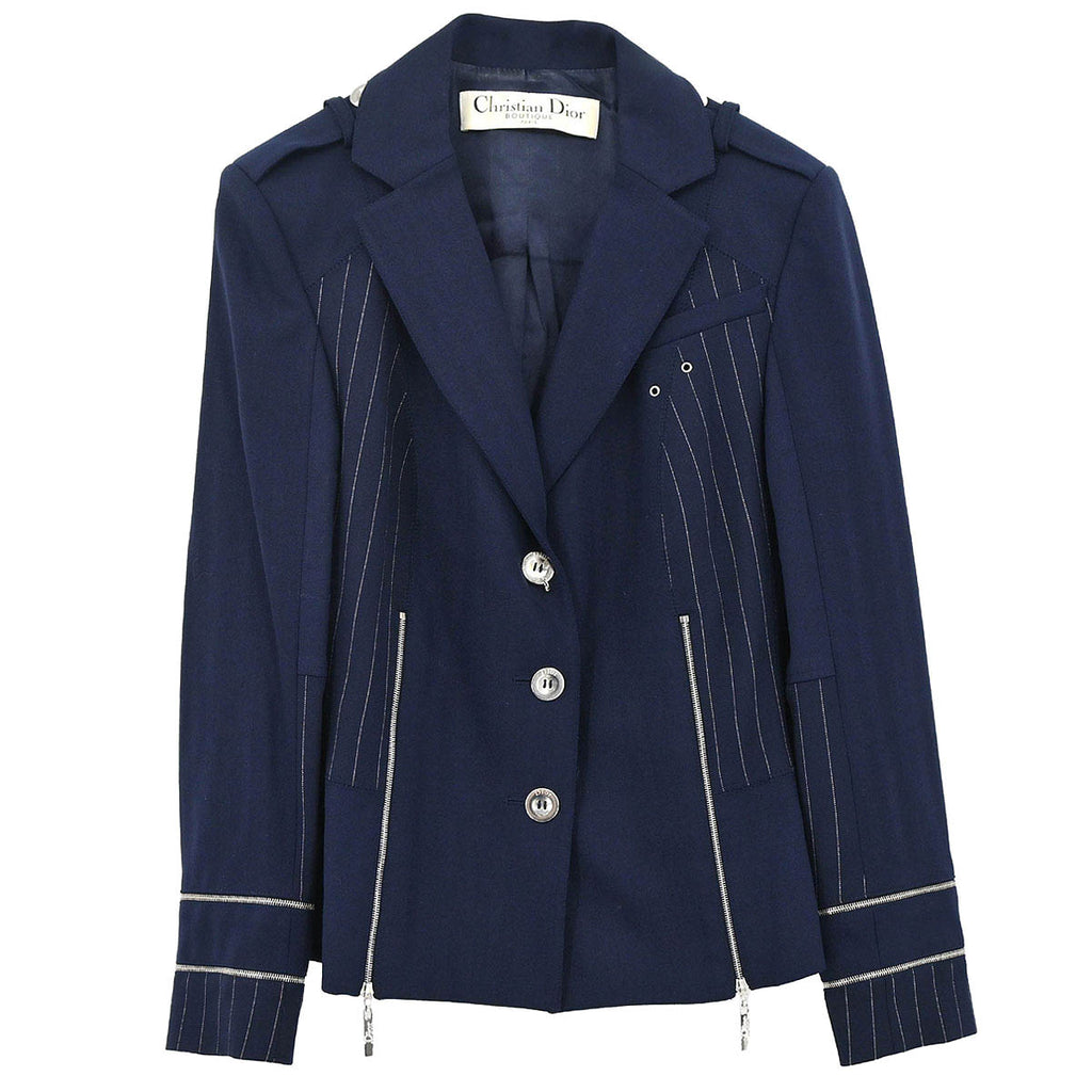 Christian Dior 2004 Single Breasted Jacket Navy #40