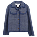 Christian Dior 2000 Single Breasted Jacket Blue #42