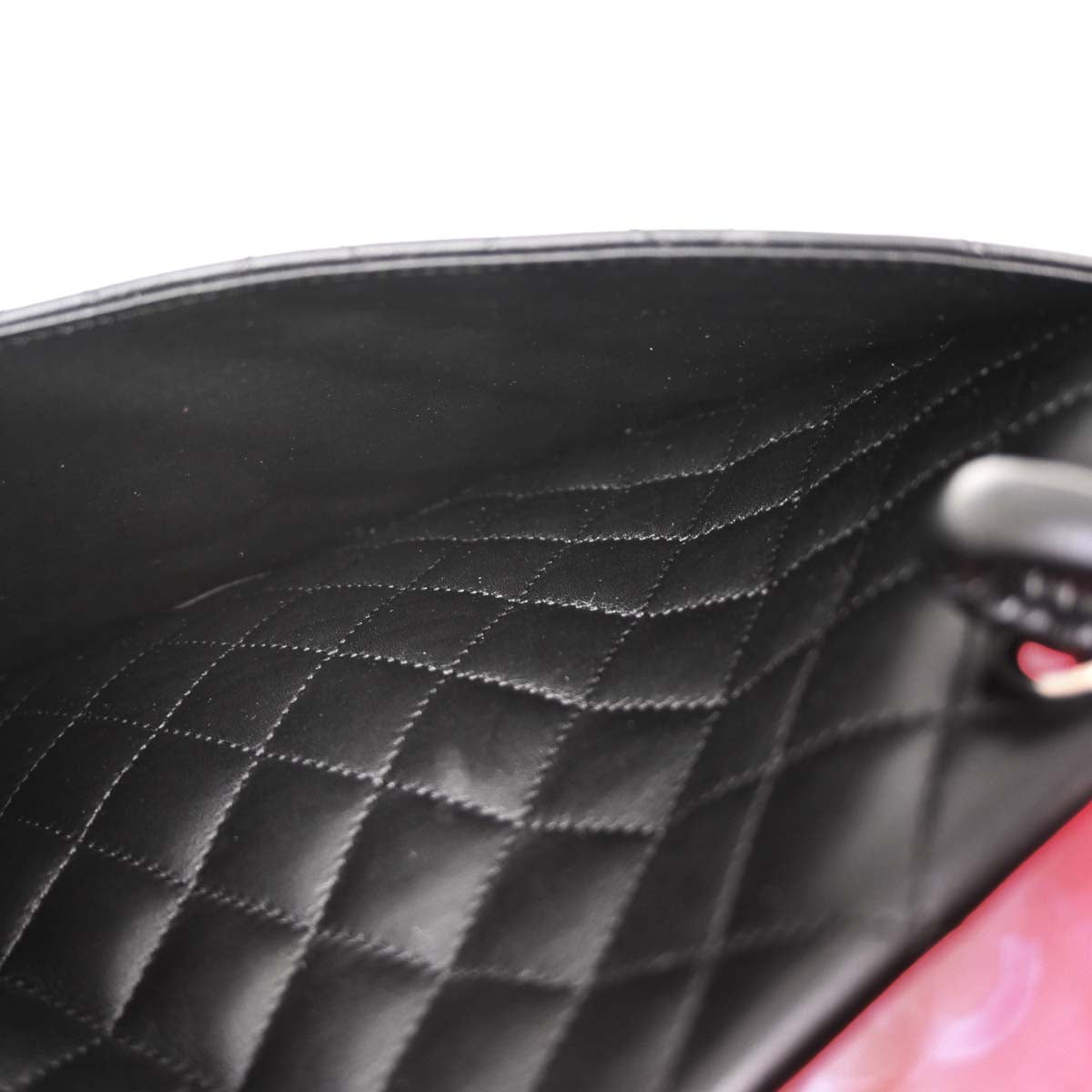Chanel Black Calfskin Cambon Ligne Tote Handbag