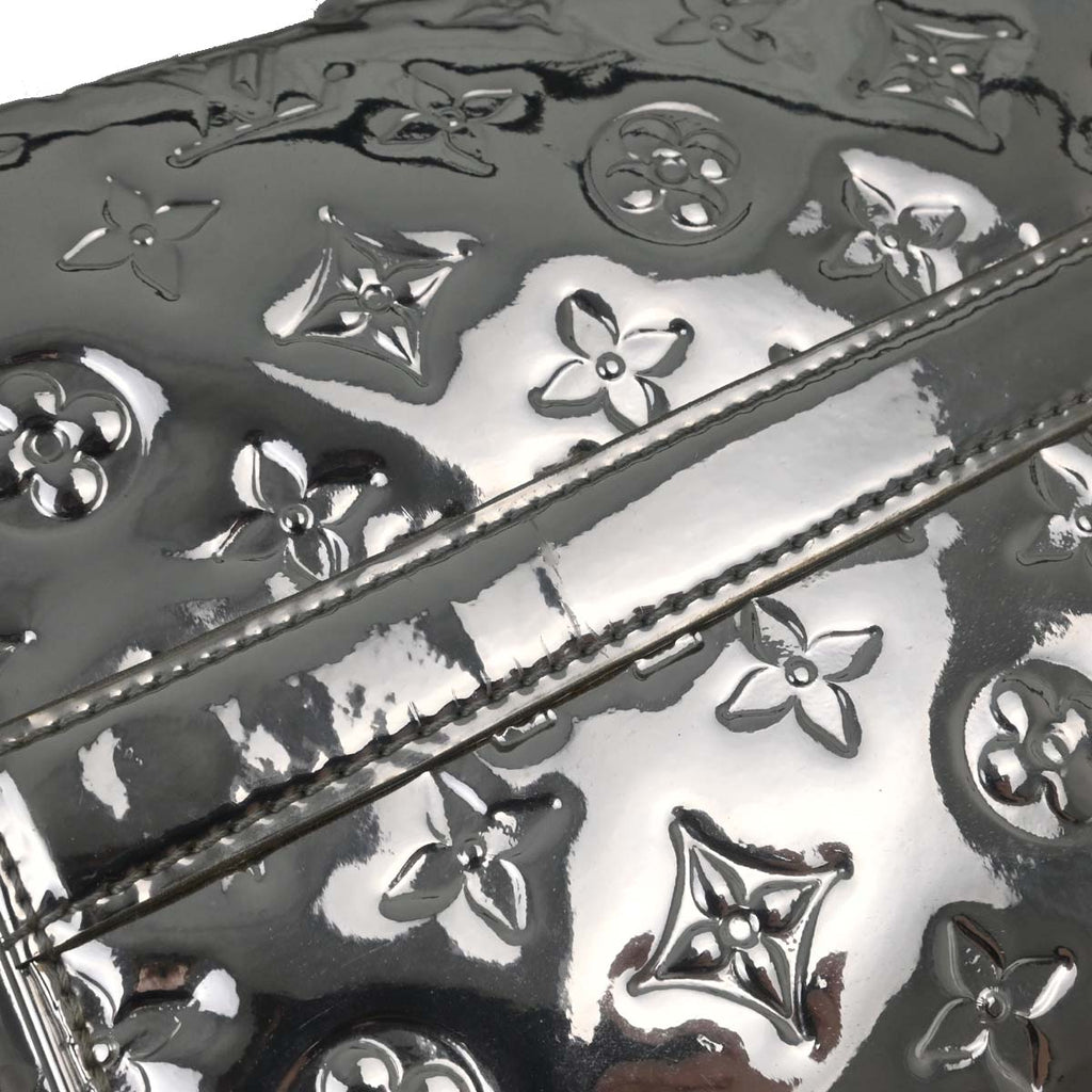 Louis Vuitton Silver Monogram Miroir Speedy 35 Handbag M95786