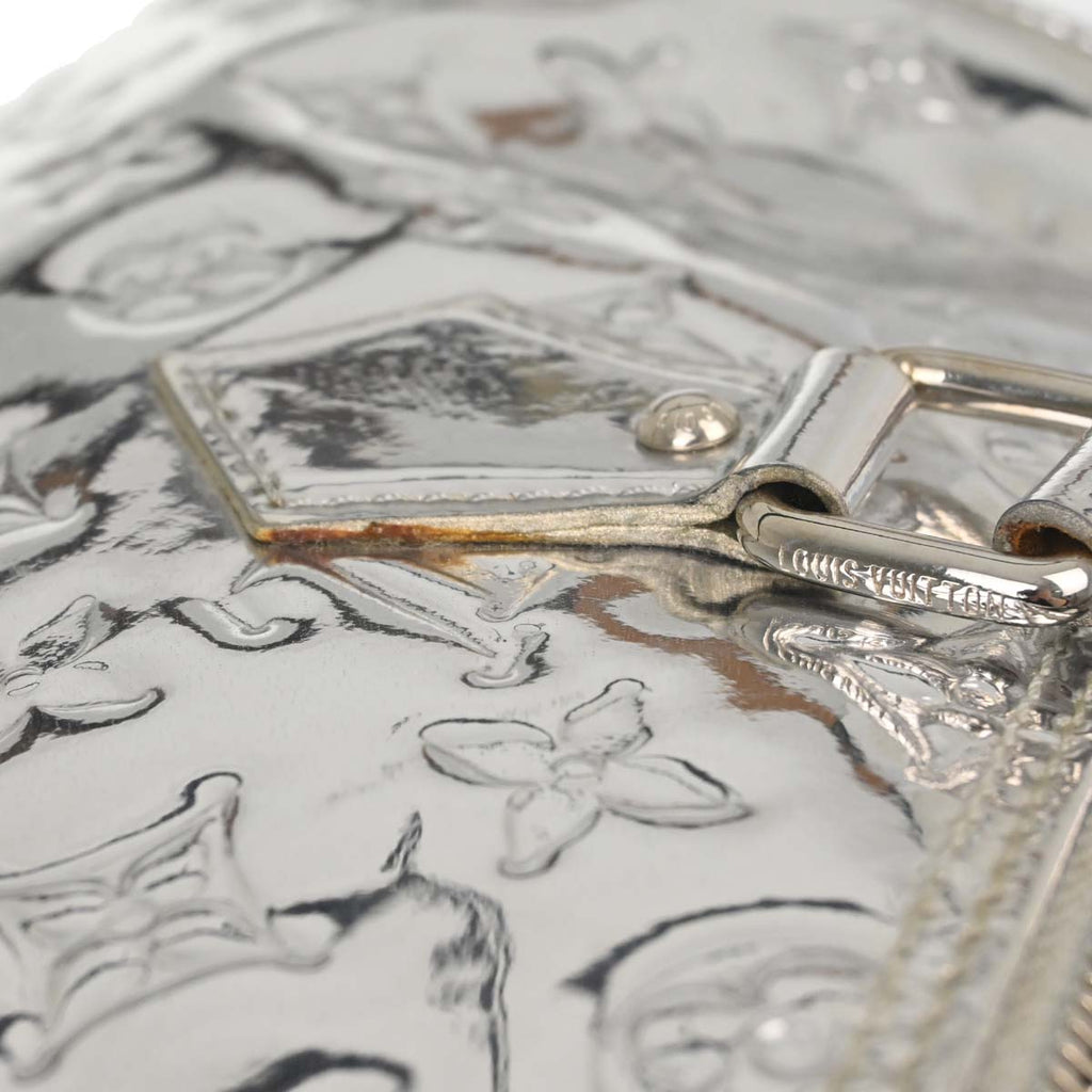 Louis Vuitton Silver Monogram Miroir Speedy 35 Handbag M95786