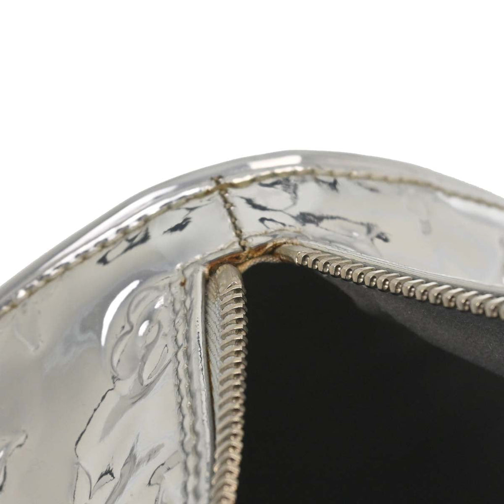 Louis Vuitton Silver Monogram Miroir Speedy 35 Handbag M95786