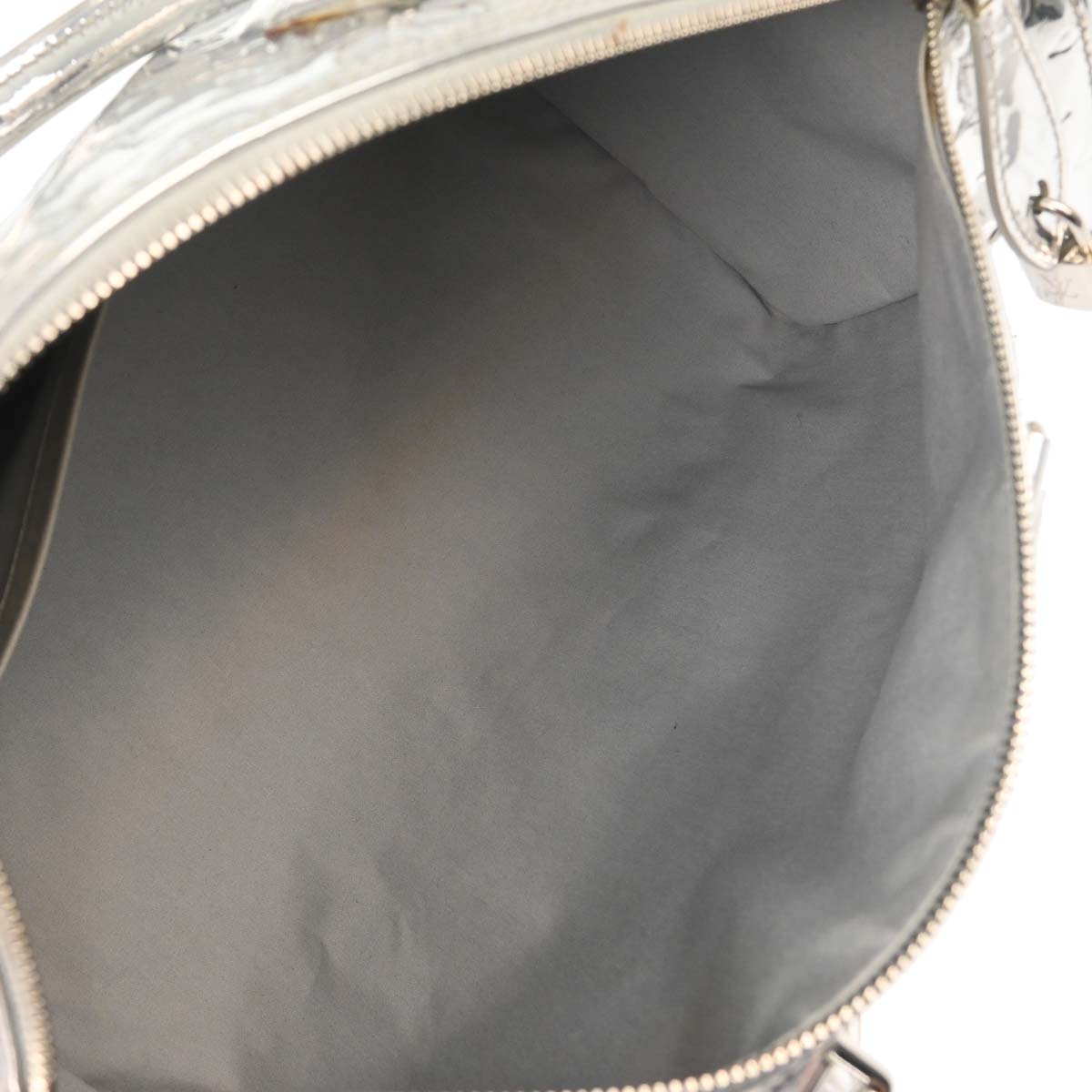 Louis Vuitton Silver Monogram Miroir Speedy 35 Handbag M95786