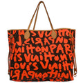 Louis Vuitton Orange Monogram Neverfull GM Tote Bag M93702
