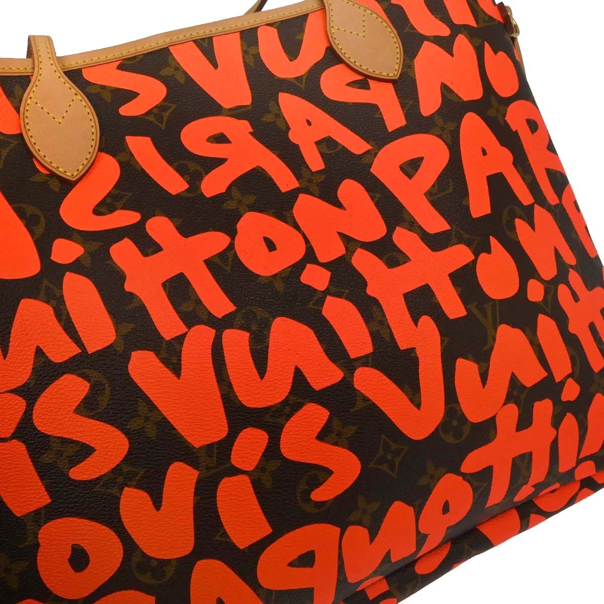 Louis Vuitton Orange Monogram Neverfull GM Tote Bag M93702
