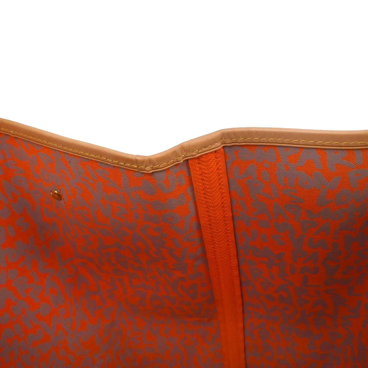 Louis Vuitton Orange Monogram Neverfull GM Tote Bag M93702