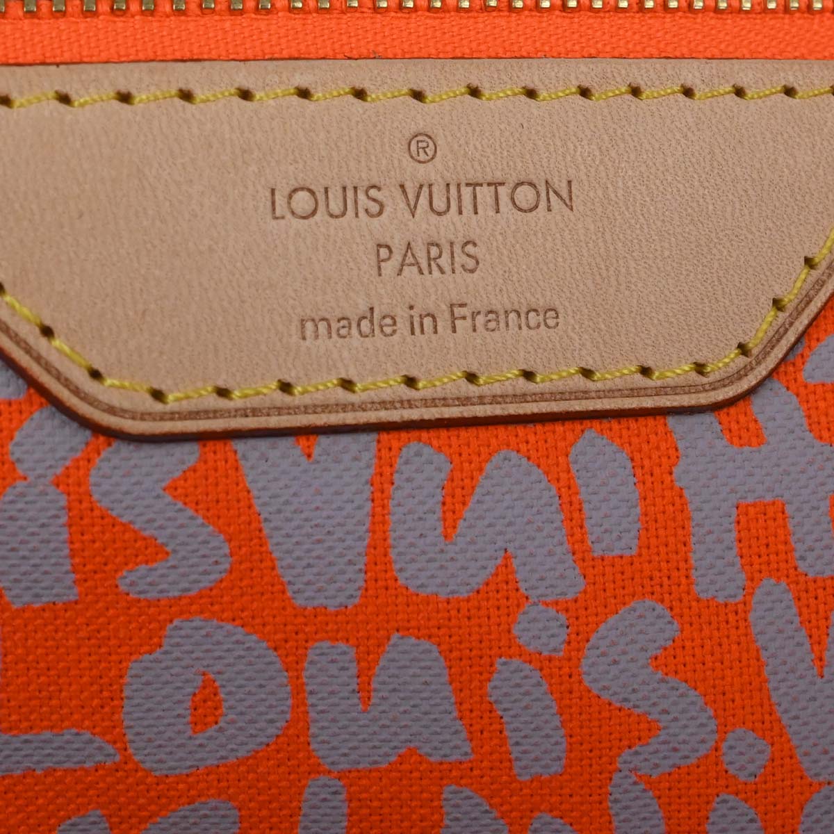 Louis Vuitton Orange Monogram Neverfull GM Tote Bag M93702