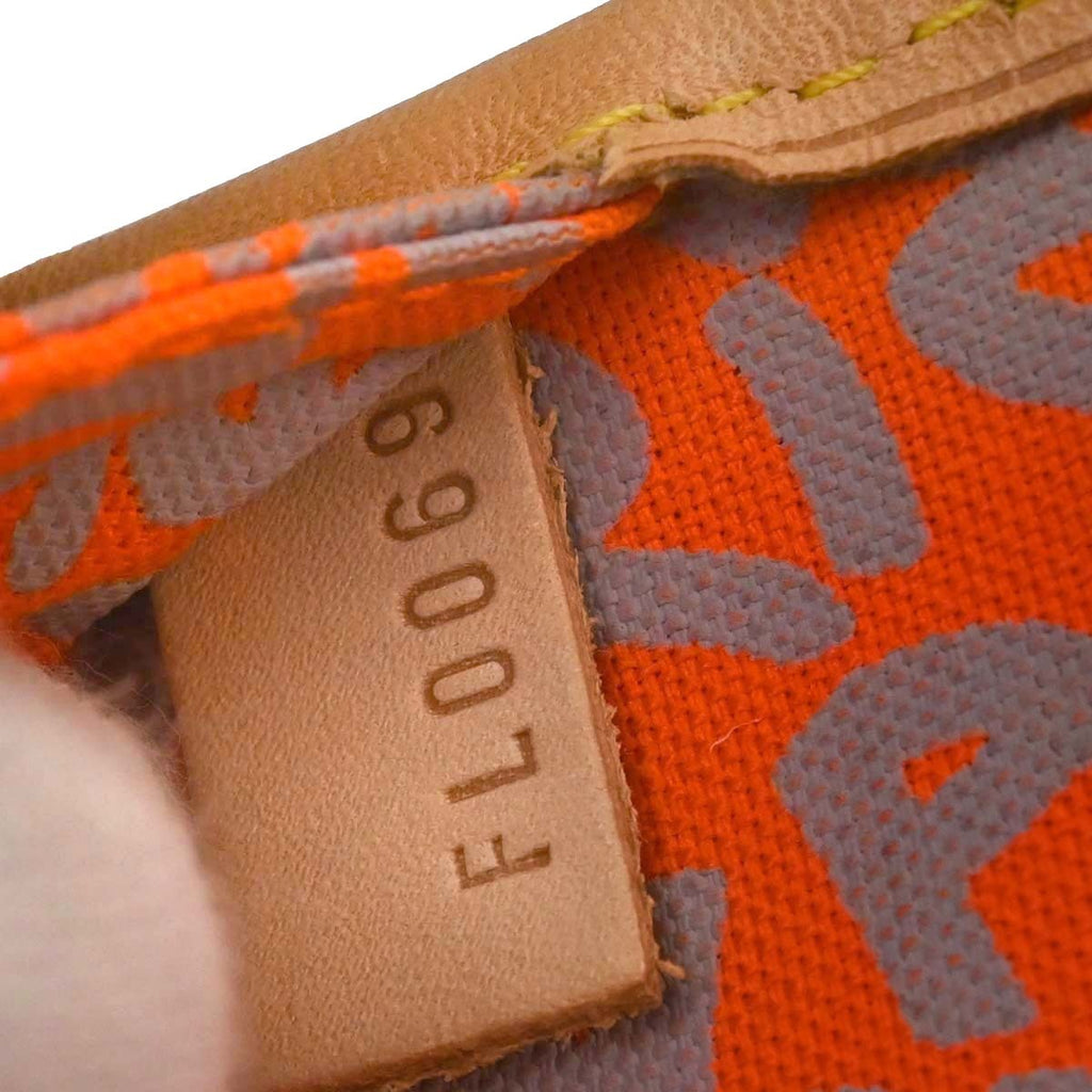 Louis Vuitton Orange Monogram Neverfull GM Tote Bag M93702
