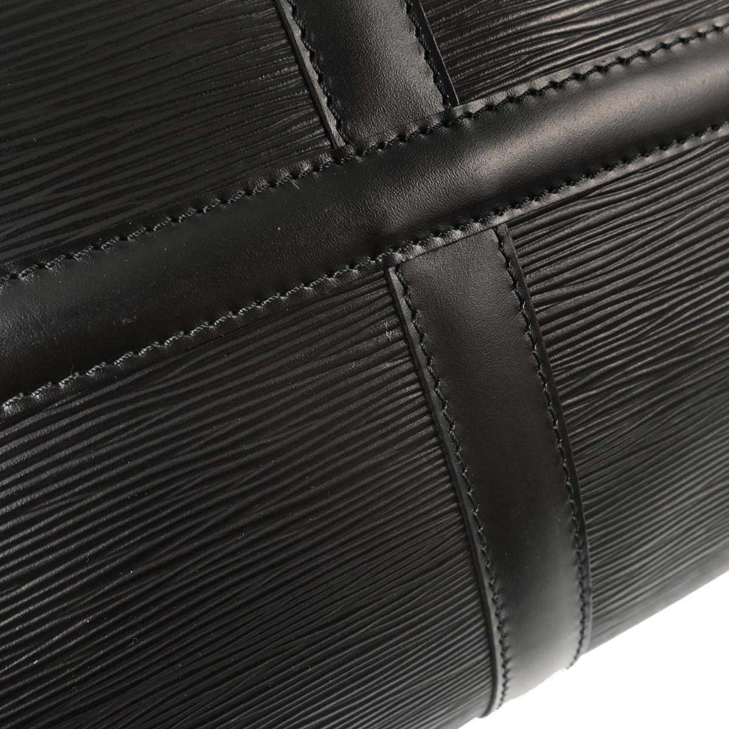 Louis Vuitton Black Epi Keepall 50 Travel Handbag M42962