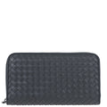Bottega Veneta Black Intrecciato Wallet