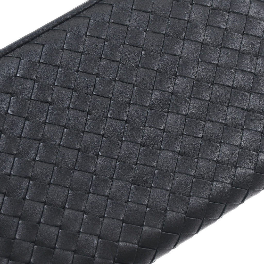 Bottega Veneta Black Intrecciato Wallet