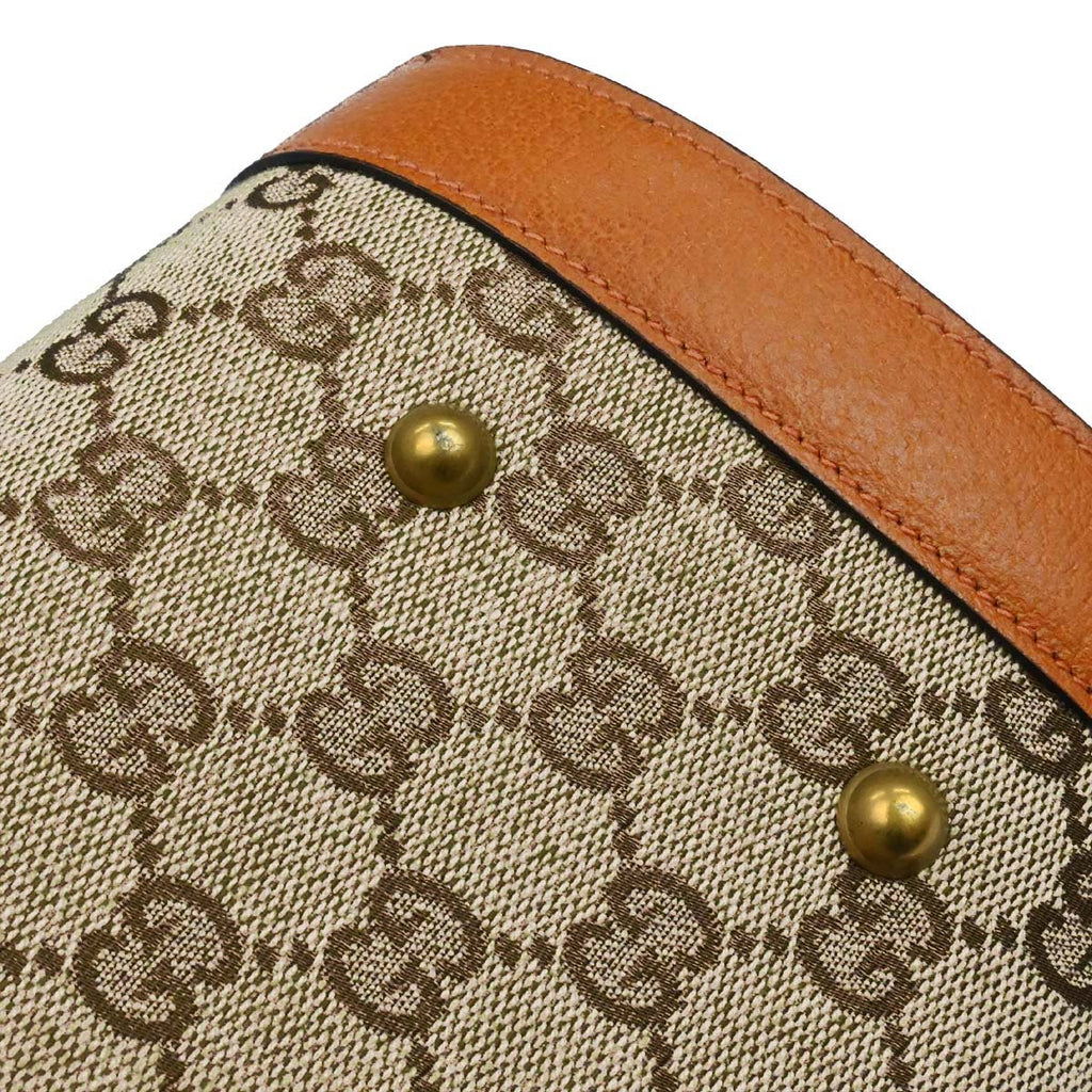 Gucci Beige GG Bamboo Handbag