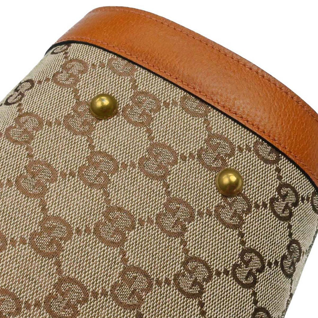 Gucci Beige GG Bamboo Handbag