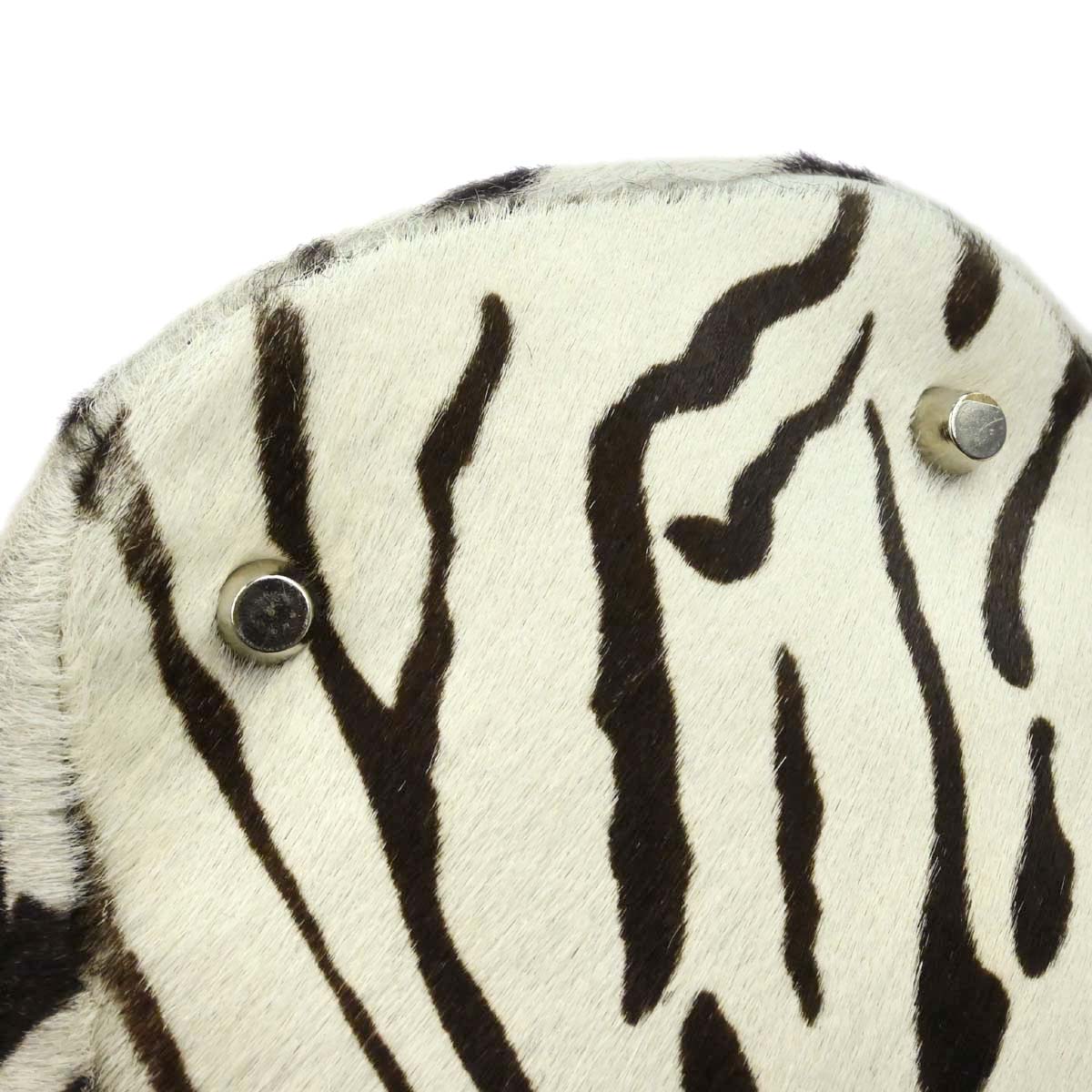 Prada White Pony Hair Handbag