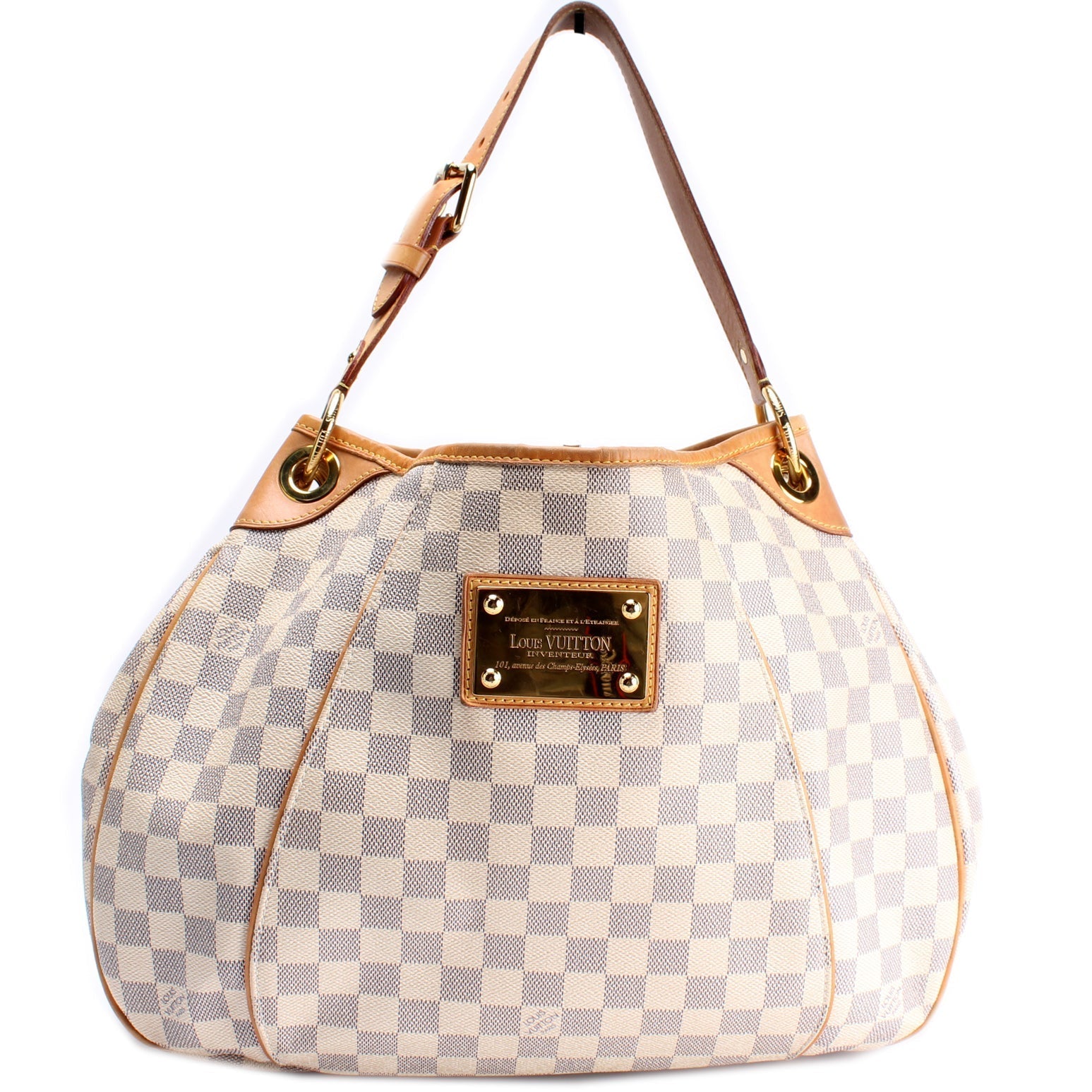 Galliera PM Damier Azur