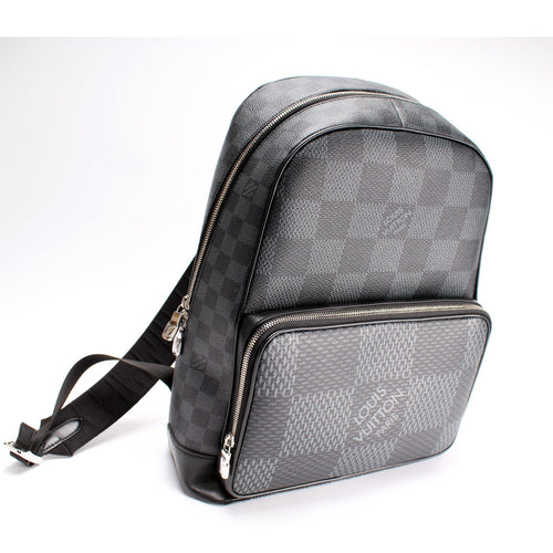 Campus Backpack Giant Damier Graphite